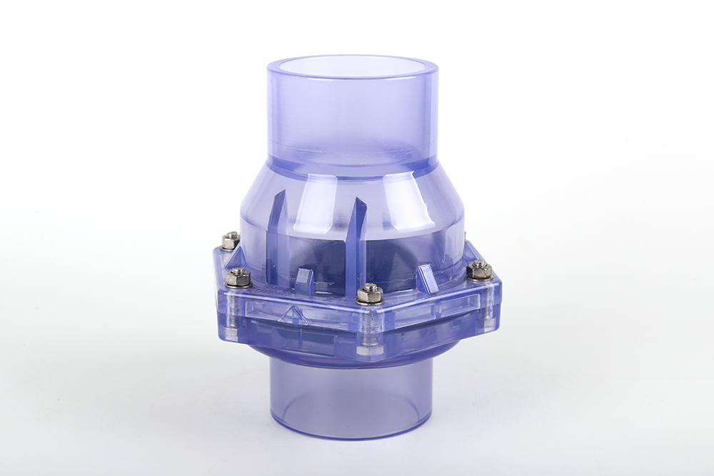 靖宇透明翻板式止回阀